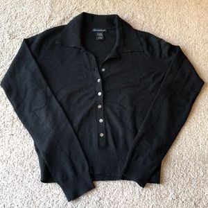 Anthropologie collared top